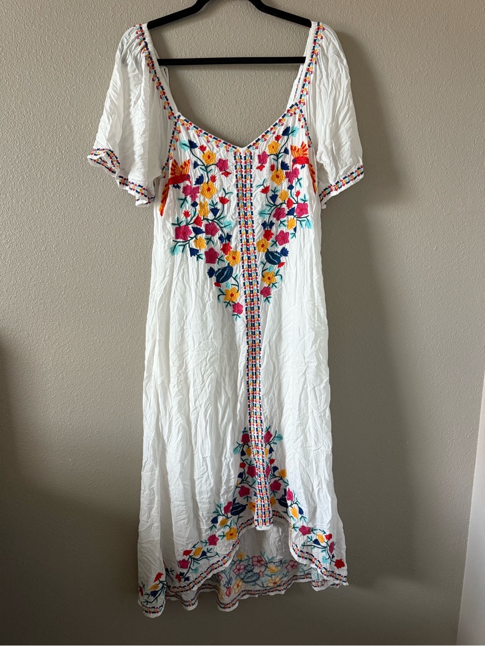 Sundance Embroidered Dress